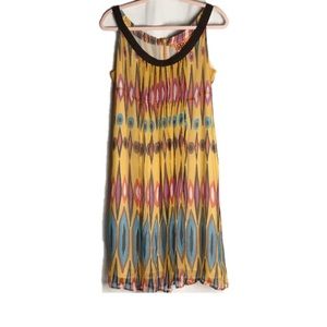 Tory Burch Vibrant Silk Flowy Dress 10